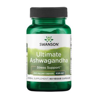Swanson - Ultimate Ashwagandha - Ksm-66 250mg(60აბი)