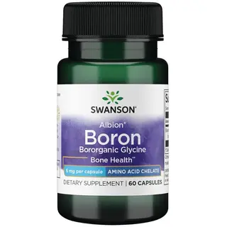 Swanson - Albion Boron Bororganic Glycine 6mg(60აბი)