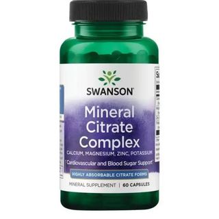 Swanson - Mineral Citrate Complex(60აბი)
