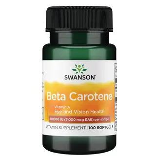 Swanson - Beta-Carotene(100აბი)
