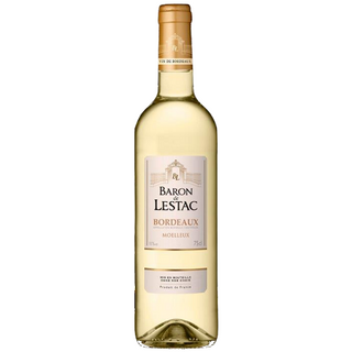 Vin Blanc Bordeaux Moelleux Baron Lestac