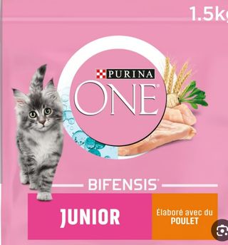 Purina,ONE, junior1-12mois, poulet 1.5kg