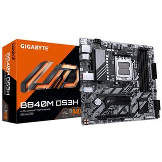 Gigabyte Amd  B840M Ds3H Placa Base - Procesadores Amd Ryzen  (GBY2981)