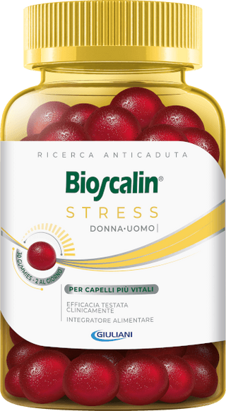 Bioscalin Stress Anticaduta Capelli 30 Gommose