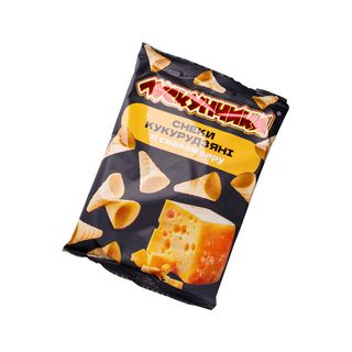 Снеки кукурудзяні Лускунчики зі смаком сиру, 130г