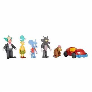 Multipack Jakks Pacific de 6 figuras Los Simpson 7cm