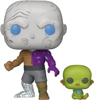 Figura Funko DC Superman 2025 Metamorfo con Baby Joey 10cm