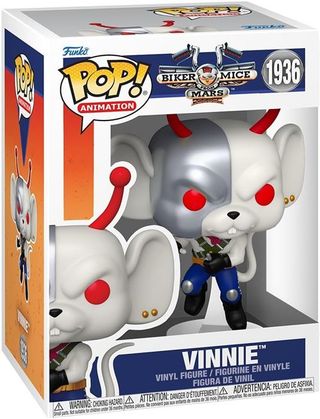 Figura Funko Los motorratones de Marte Vinnie 10cm