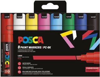 8 marcadores PC-8K/8C Set Colores Basic