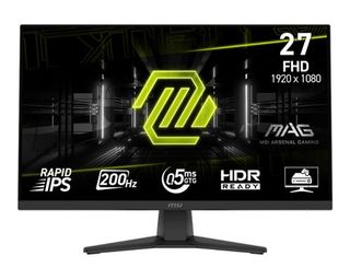Monitor Gaming MSI Mag 272F 27" FHD 200Hz Negro