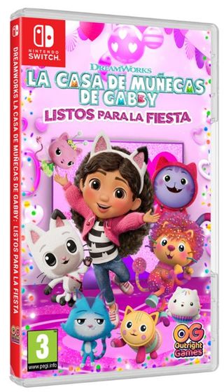 DreamWorks La casa de muñecas de Gabby: Listos para la fiesta Nintendo Switch
