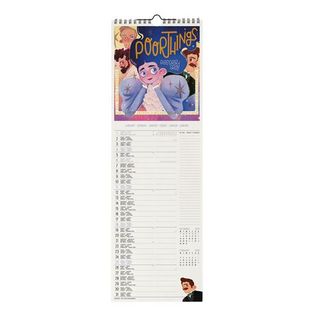 CALENDARIO 2026 PARED BOOKLOVERS