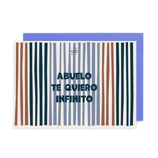 POSTAL ABUELO TE QUIERO INFINITO