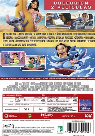 Pack Lilo y Stitch: Colección 2 Peliculas - DVD