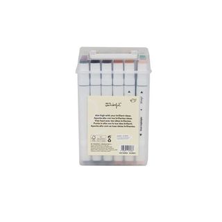 Conjunto 24 Marcadores Duplos Mr. Wonderful