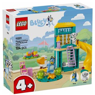 LEGO Bluey 11201 Diversión en el Parque de Juegos con Bluey y Chloe