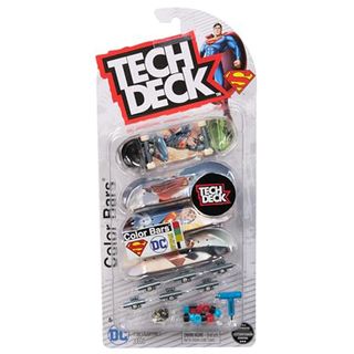 Tech Deck Mini Monopatín Pack Superman -6073926