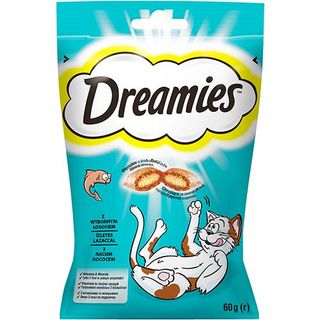 Ласощі для котів DREAMIES (Дріміс) лосось 60г