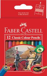 Boîte de 12 crayons de couleur classic short