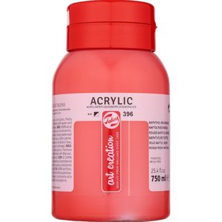 Acrylic colour Art Creation 750ml Naphthol Red Medium 396