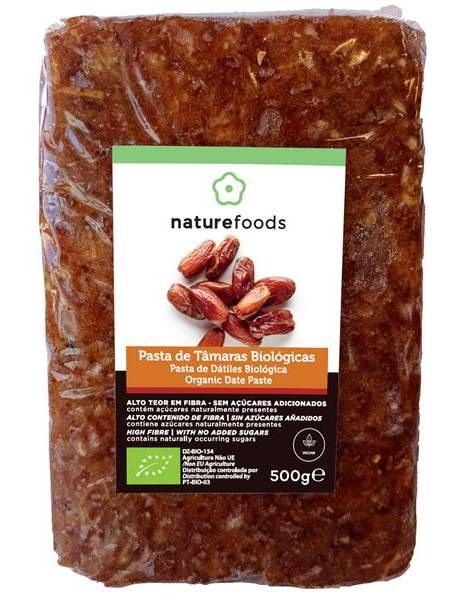 NATUREFOODS PASTA DE TÂMARAS BIO 500G