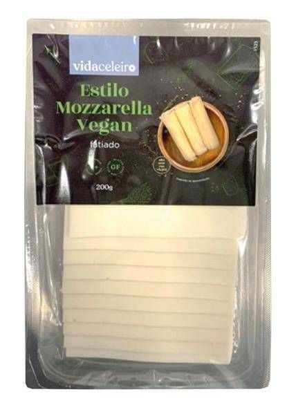 VIDA CELEIRO FATIADO VEGAN ESTILO MOZZARELLA 200G