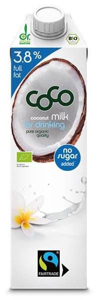 LEITE DE COCO BIO PARA BEBER 38% M.G 1L