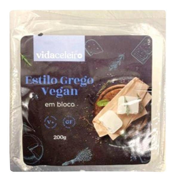 VIDA CELEIRO BLOCO VEGAN TIPO GREGO 200G