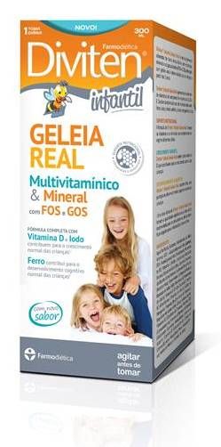 Diviten Infantil Geleia Real Líquido