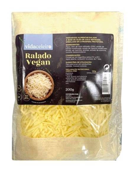 VIDA CELEIRO RALADO VEGAN TIPO GOUDA 200G