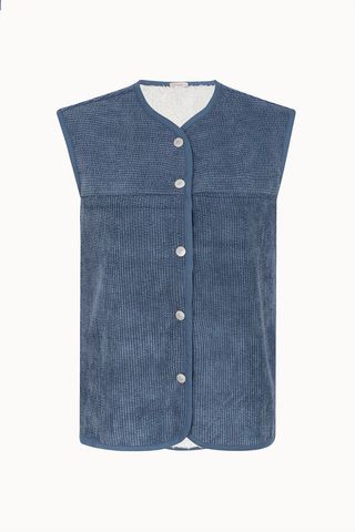 COLETE MATCHA AZUL XS