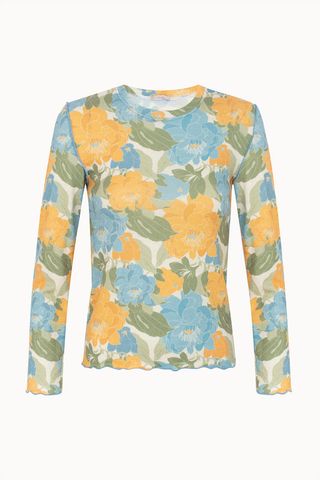 TOP MANGA COMPRIDA LATTE MULTICOR L