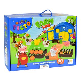 Набір для творчості Strateg Містер тісто Farm Life - [1247827]
