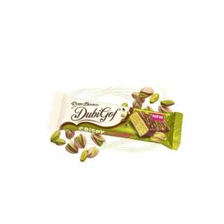 Wafle cu fistic în glazură de patiserie Rosso Bianco Dubi Gof 36 g