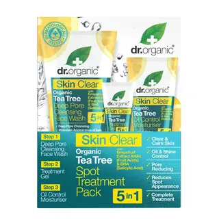 Dr.Organic ნათელი კანი სამკურნალო ნაკრები