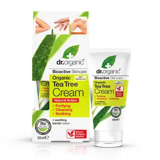 Dr Organic ჩაის ხის ანტისეპტიკური კრემი