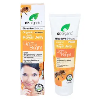 Dr.Organic დედა ფუტკრის რძისაგან დამზადებული კრემი „ლაით ენდ ბრაით“