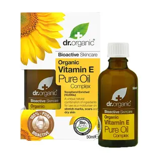 Dr Organic E ვიტამინის საბაზისო ზეთის კომპლექსი