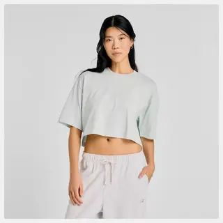 Athletics Flower Oversized Cropped T-Shirt M