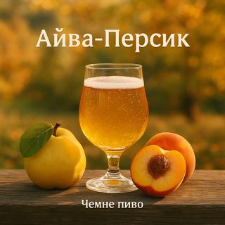 Сидр Айва-Персик 0.5 л
