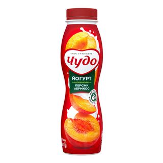 Йог Персик/Абрикос 2.5% Пет 260Г Чудо