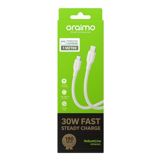 Oraimo OCD-114CL RobustLine 30W Fast Type-C To Lightning
