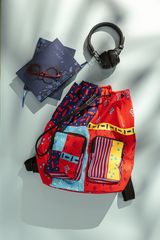 ზურგჩანთა "ჭრელი" 30X18X45სმ