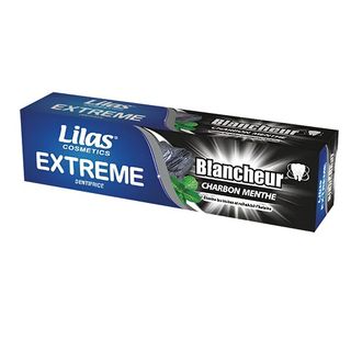 Dentifrice Ext  Blanch Charbon Menthe 120ml Lilas