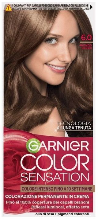 Garnier Color Sensation Colorazione Permanente 6.0 Biondo Scuro   Gar8395