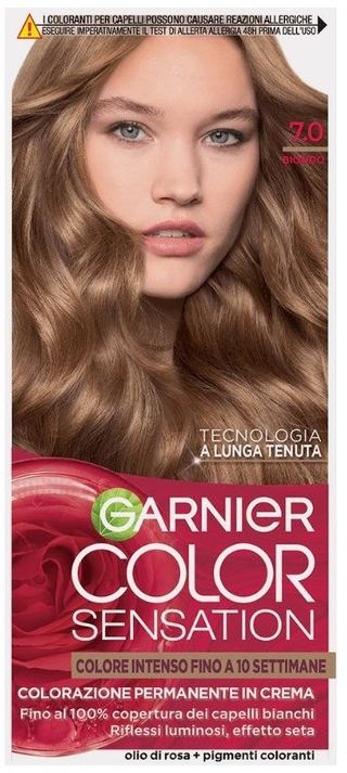 Garnier Color Sensation Colorazione Permanente 7.0 Biondo   Gar8418