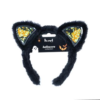 Diadema Gatito Halloween Kiut