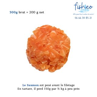 Tartare de Samon (300g)
