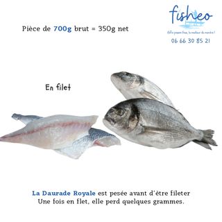 Filet de Daurade (700g)