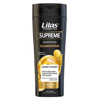 LILAS COSMETICS Shampooing Illuminateur pour cheveux noirs 220ml
